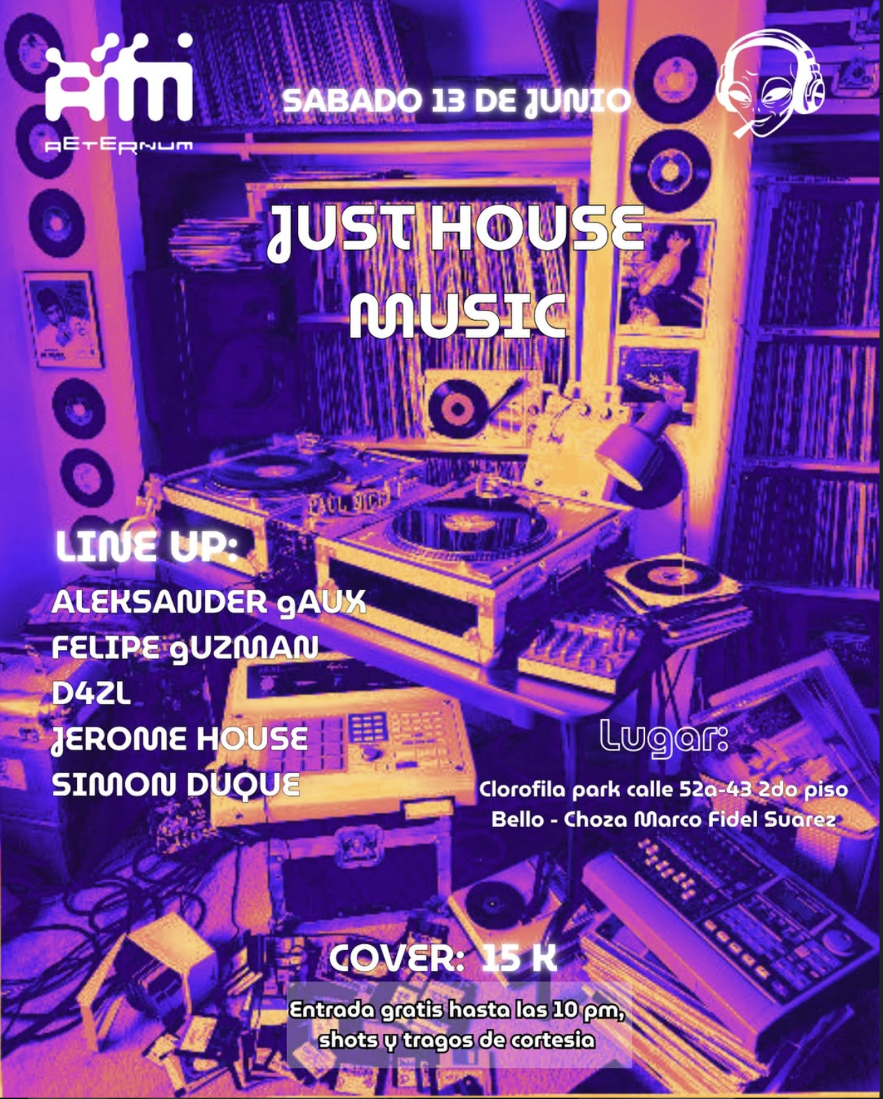 AETERNUM - JUST HOUSE MUSIC